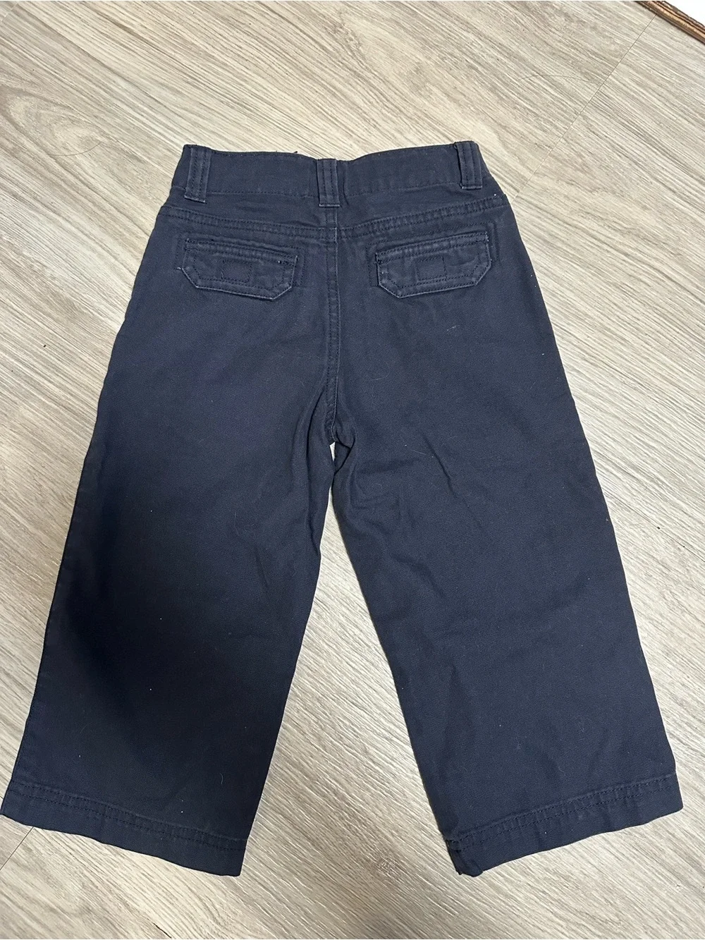 Gymboree Navy Straight-Leg Cargo Pants